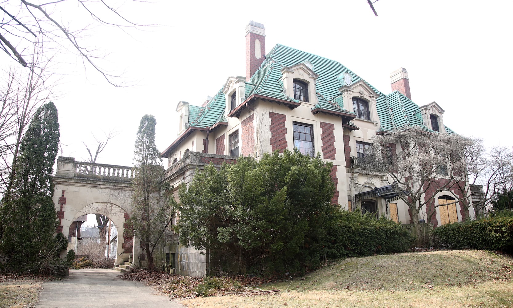 PHOTOS: Vacant for a decade, the elegance of Dayton’s Traxler Mansion is still recognizable