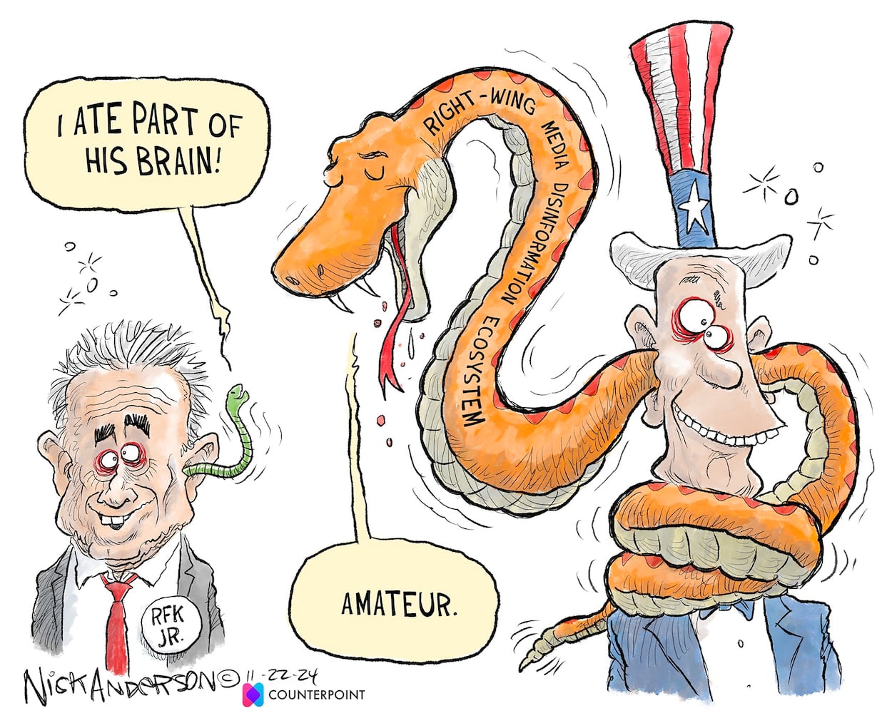 CARTOONS: Nick Anderson, Nov. 27, 2024