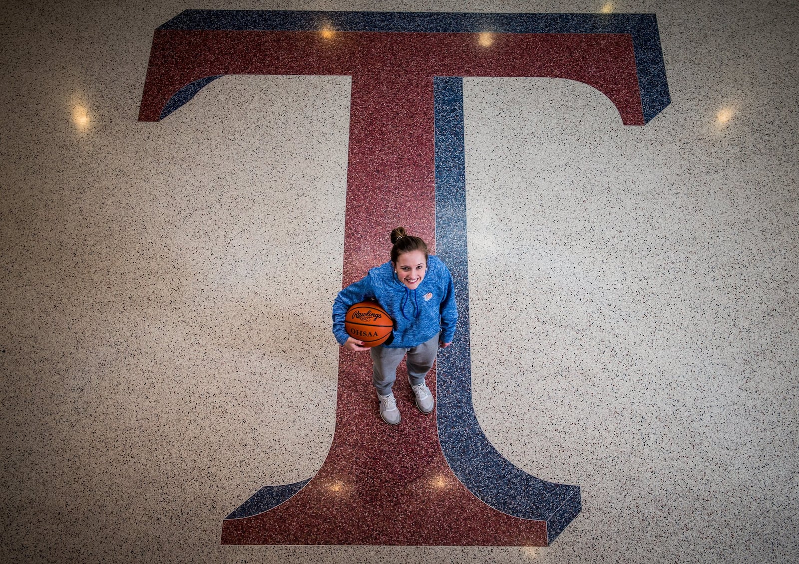 Senior guard Addie Brown ranks fifth on Talawanda’s all-time girls basketball scoring list. NICK GRAHAM/STAFF