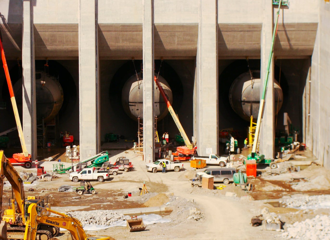 Meldahl hydroelectric power plant tour