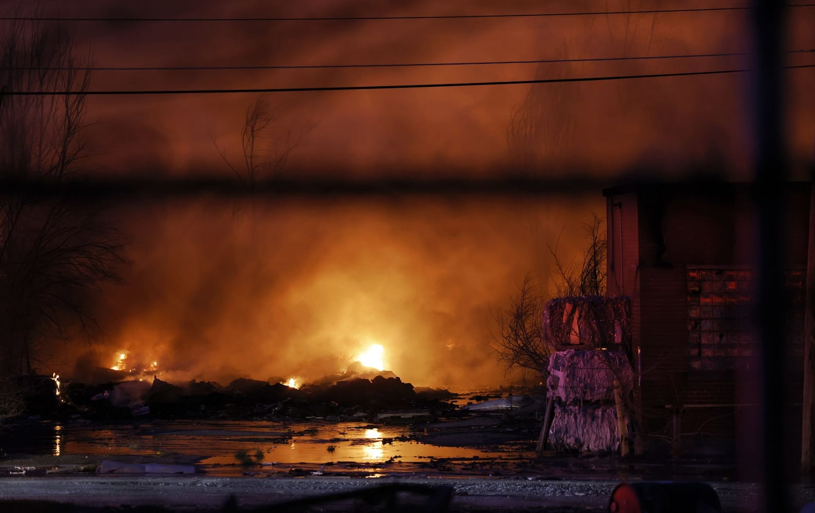 Richmond Indiana industrial fire