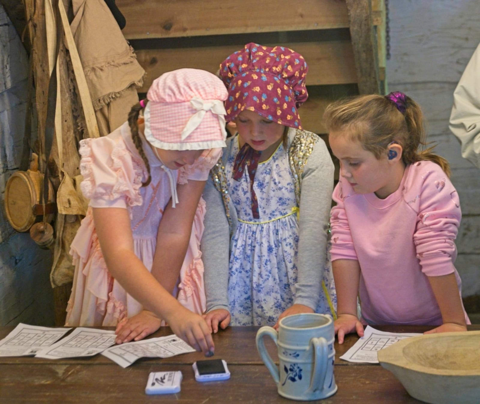 Children interact and learn at Pioneer Life at Governor Bebb MetroPark in Okeana, in this undated photo CONTRIBUTED