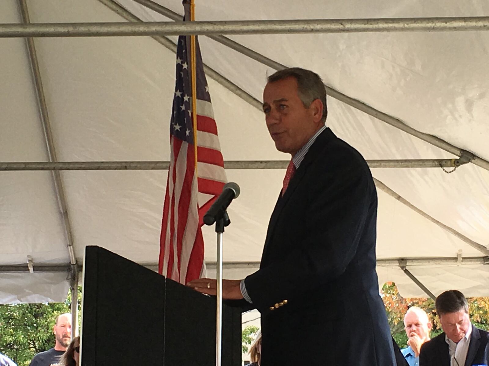 John Boehner, former speaker of the house, said there are kids in need living in West Chester and Liberty Twp. and he believes the new Boys & Girls Club will provide after-school programming for those students. RICK MCCRABB / STAFF