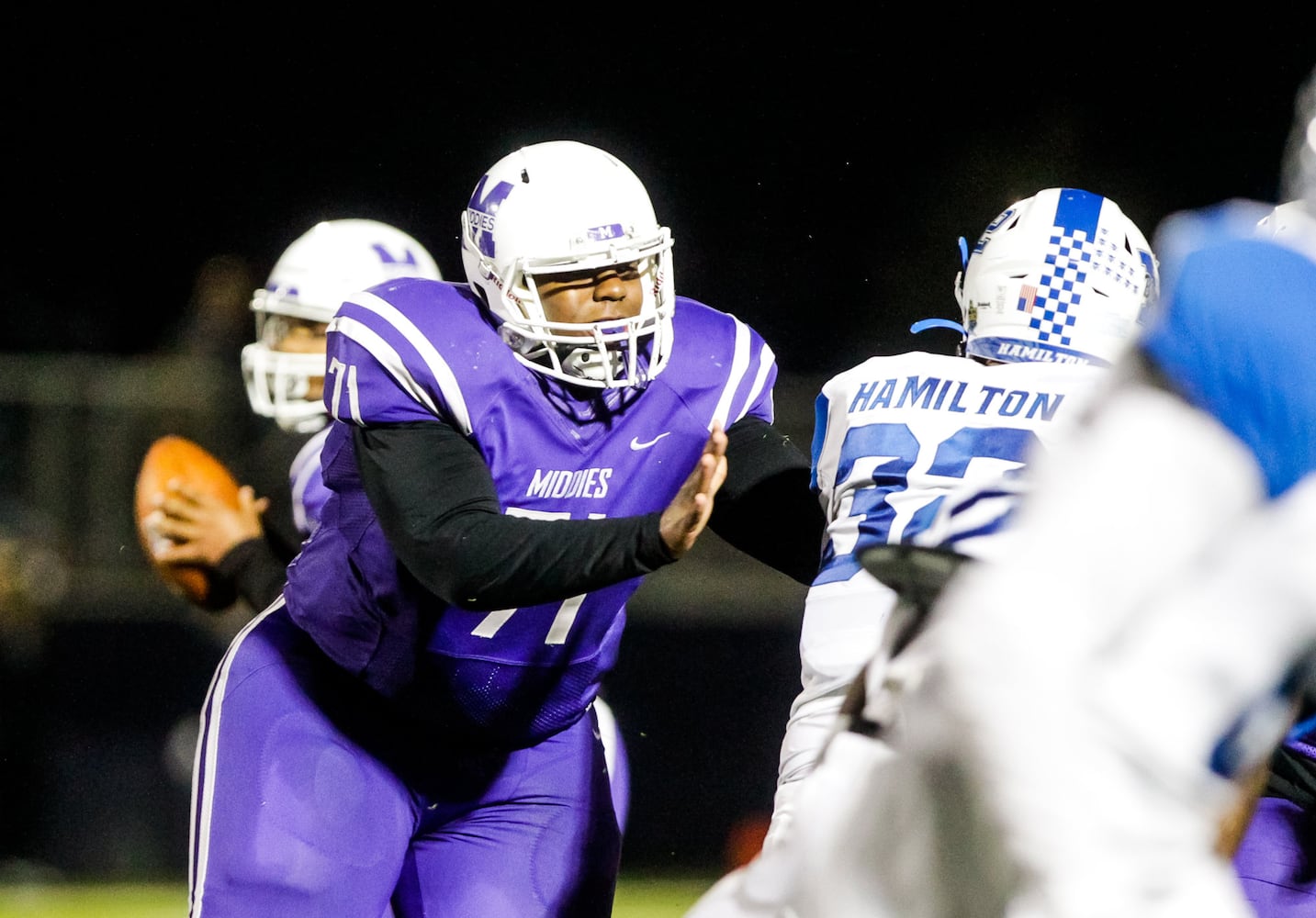 Hamilton Big Blue football beats Middletown Middies Friday, Oct. 19