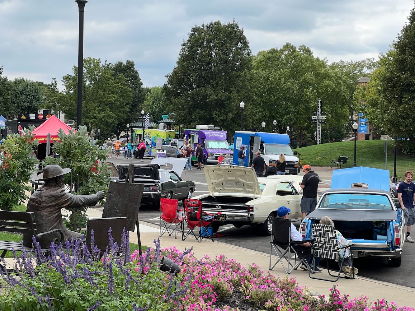 Village green auto fest