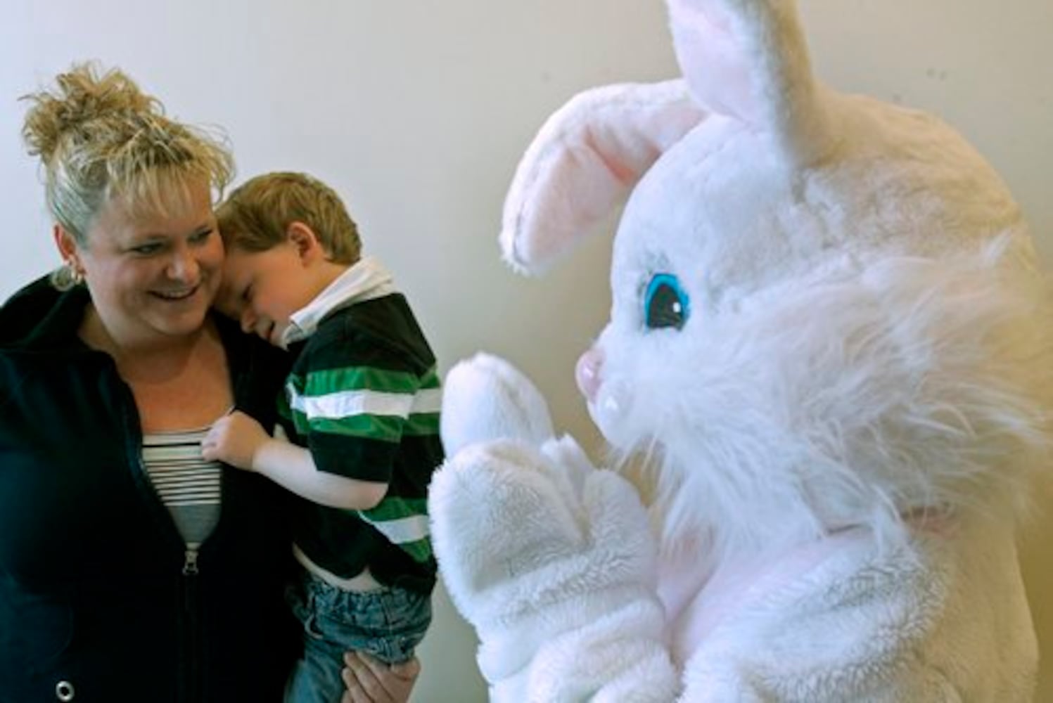 Easter Bunny visits Cincinnati Children's Liberty Campus