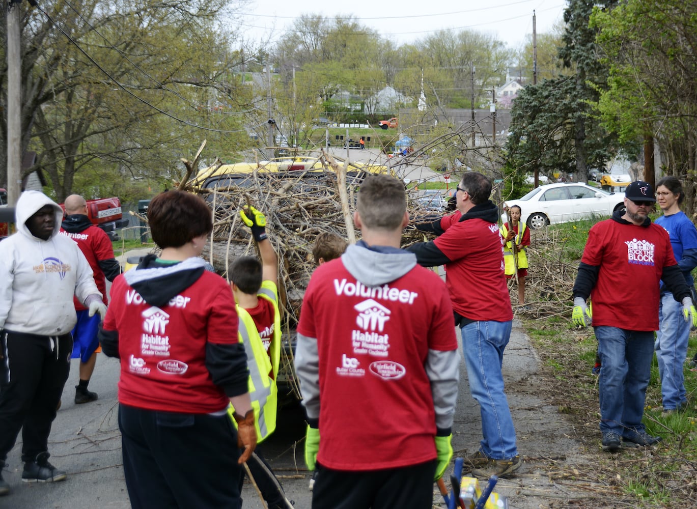 Hundreds helped to Rock the Block in Fairfield Twp.'s Five Points neighborhood