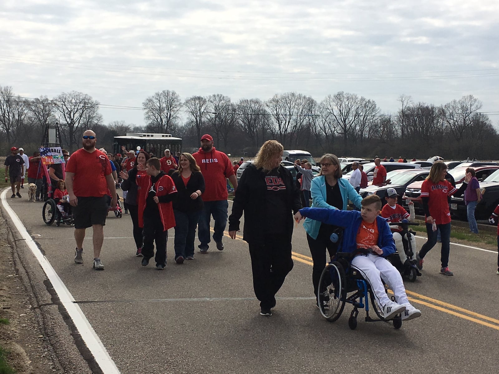 More than 30 units, ball players and families participate in the 2019 Joe Nuxhall Miracle League Parade in Fairfield. The third annual parade which had 30 units ended at Joe Nuxhall Miracle Fields at Hatton Park in Fairfield. ED RICHTER/STAFF