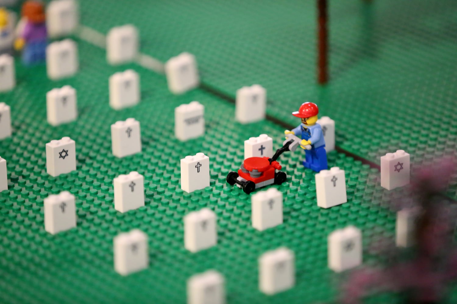 PHOTOS: A million LEGO bricks honor veterans in display at the Air Force Museum