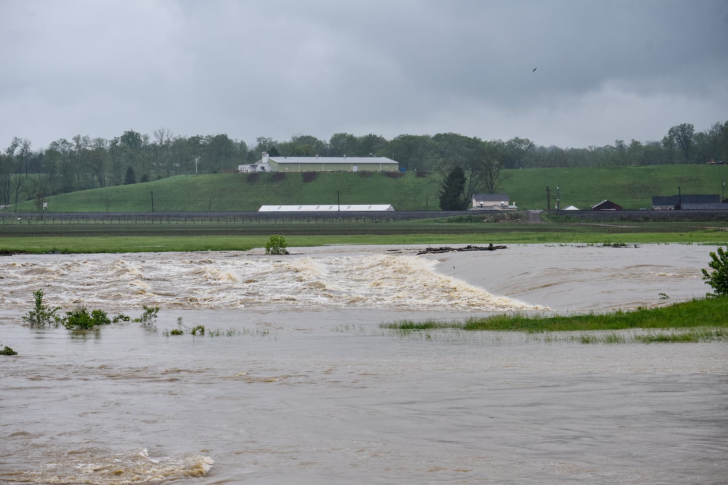 PHOTOS: Heavy rain causes flooding in Butler County