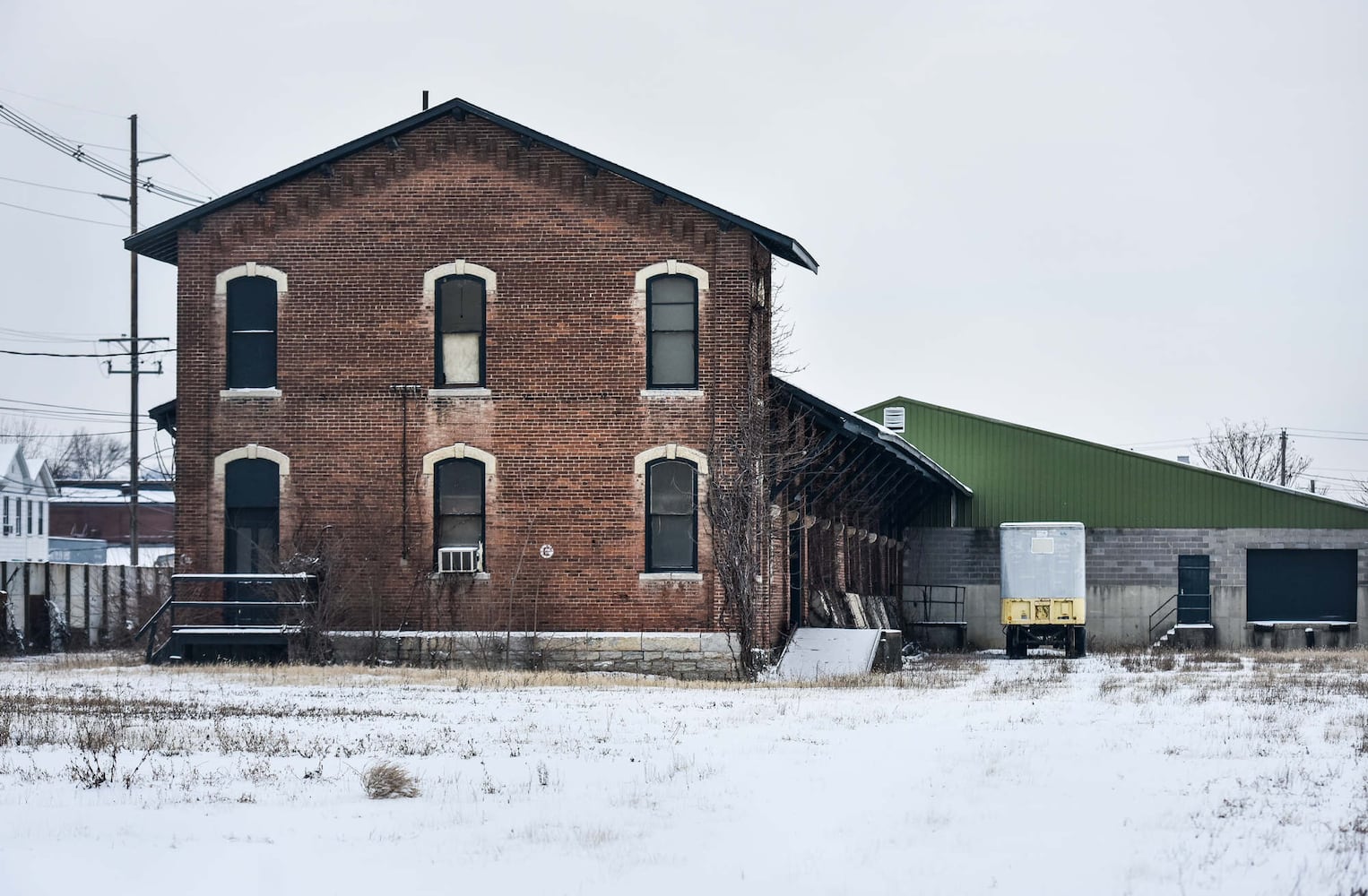 Freight house on Maple Avenue in Hamilton