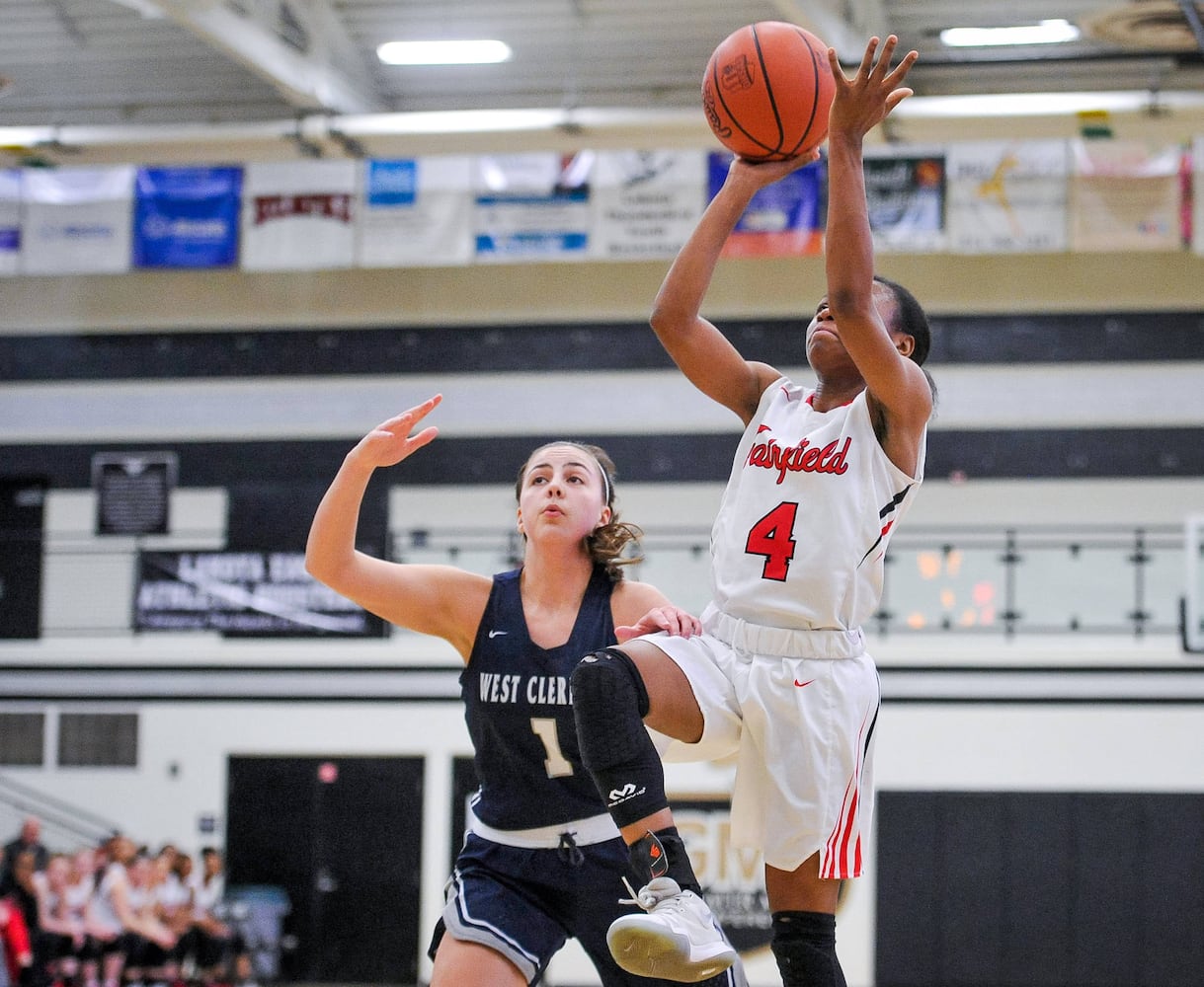 Fairfield vs West Clermont girls sectional basketball