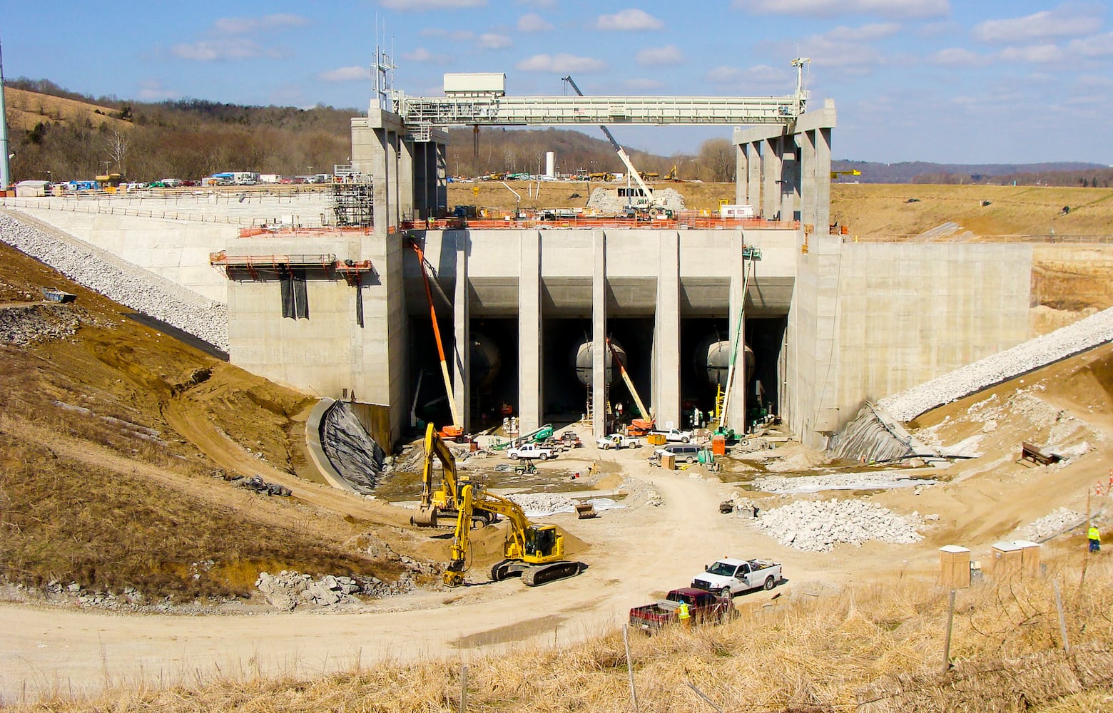 Meldahl hydroelectric power plant tour