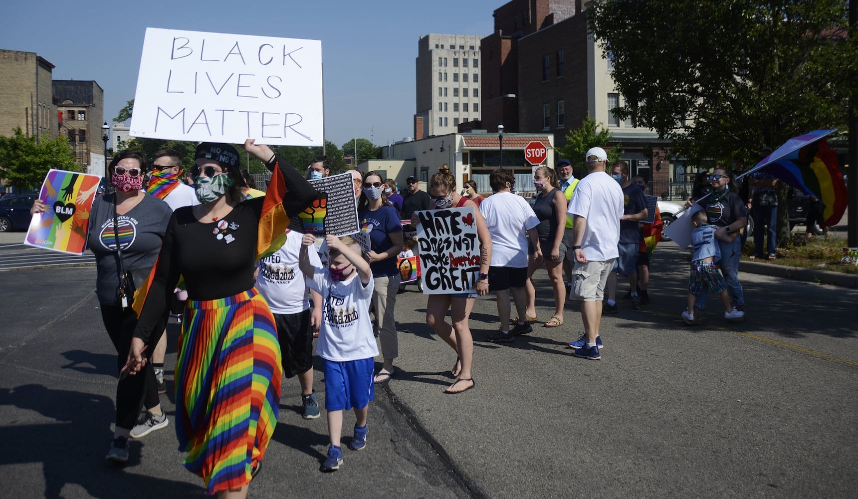 PHOTOS: Middletown community, leaders marches for change