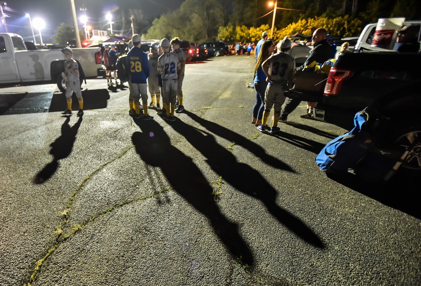 Youth baseball teams get back in action just after midnight