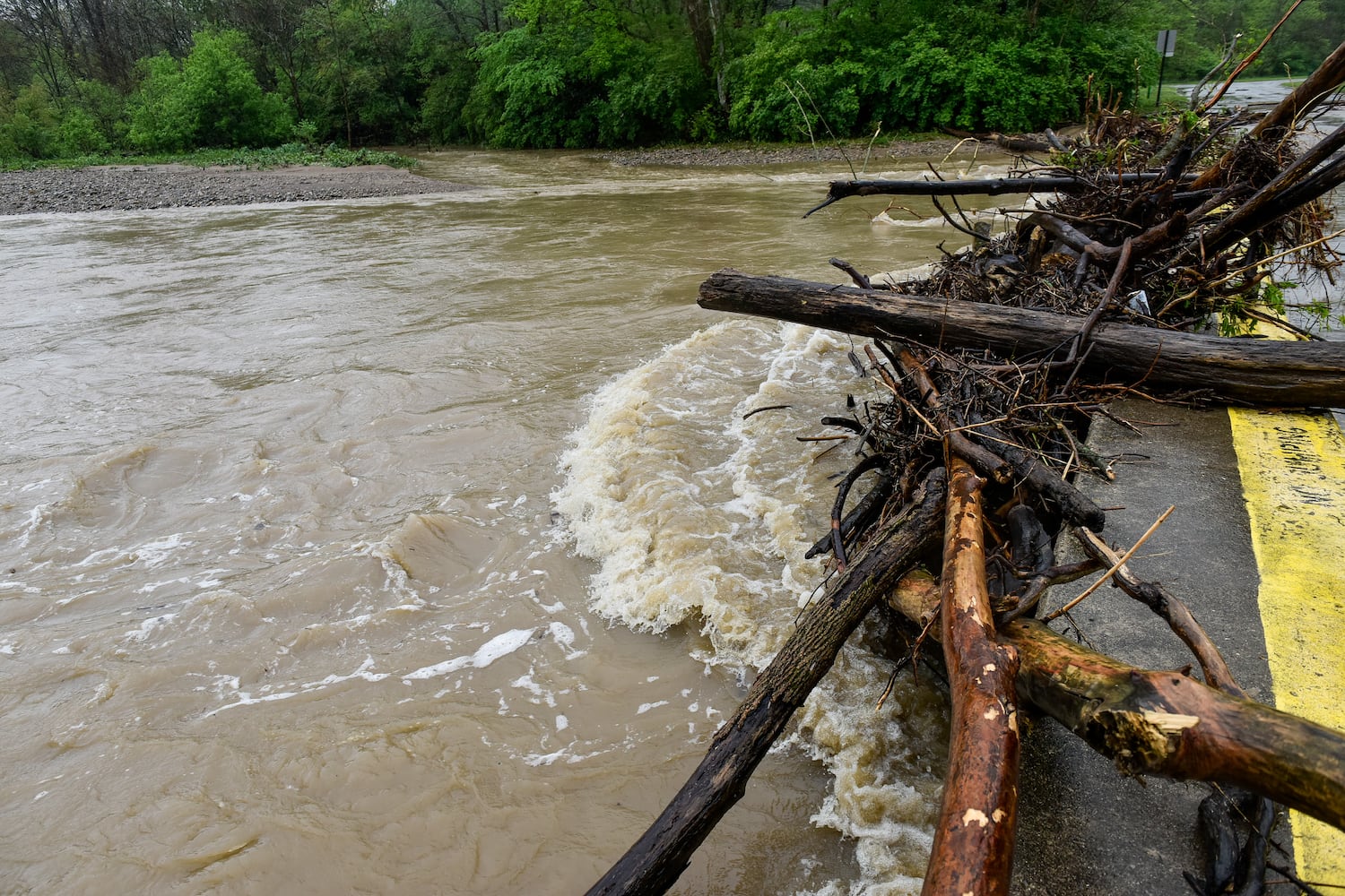 PHOTOS: Heavy rain causes flooding in Butler County