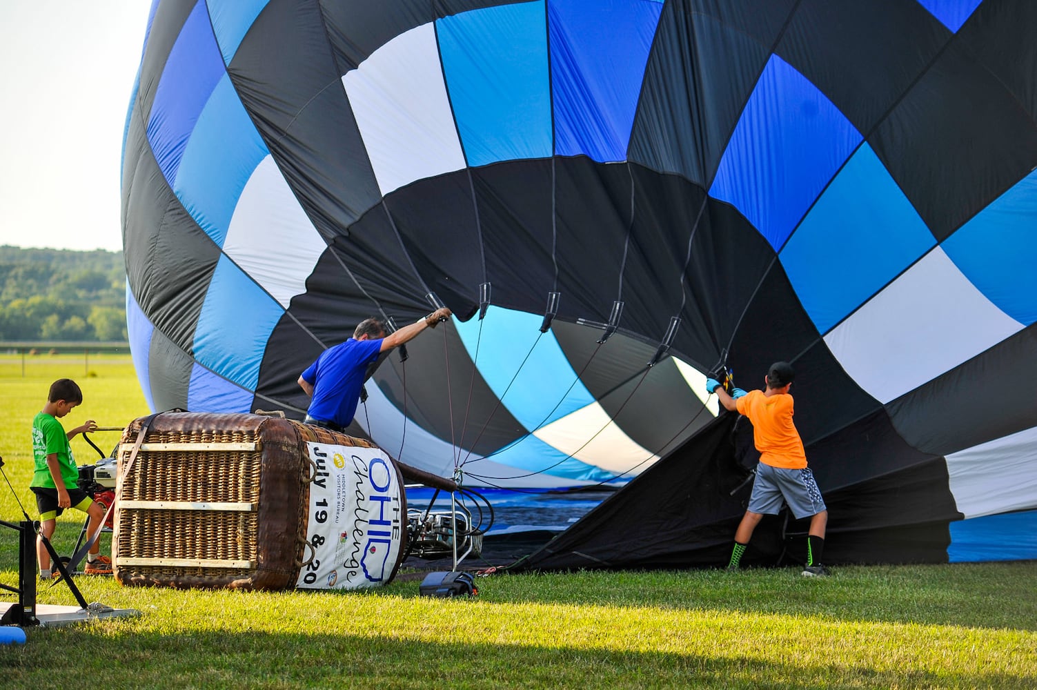 Balloons take to the air for Ohio Challenge hot air balloon festival