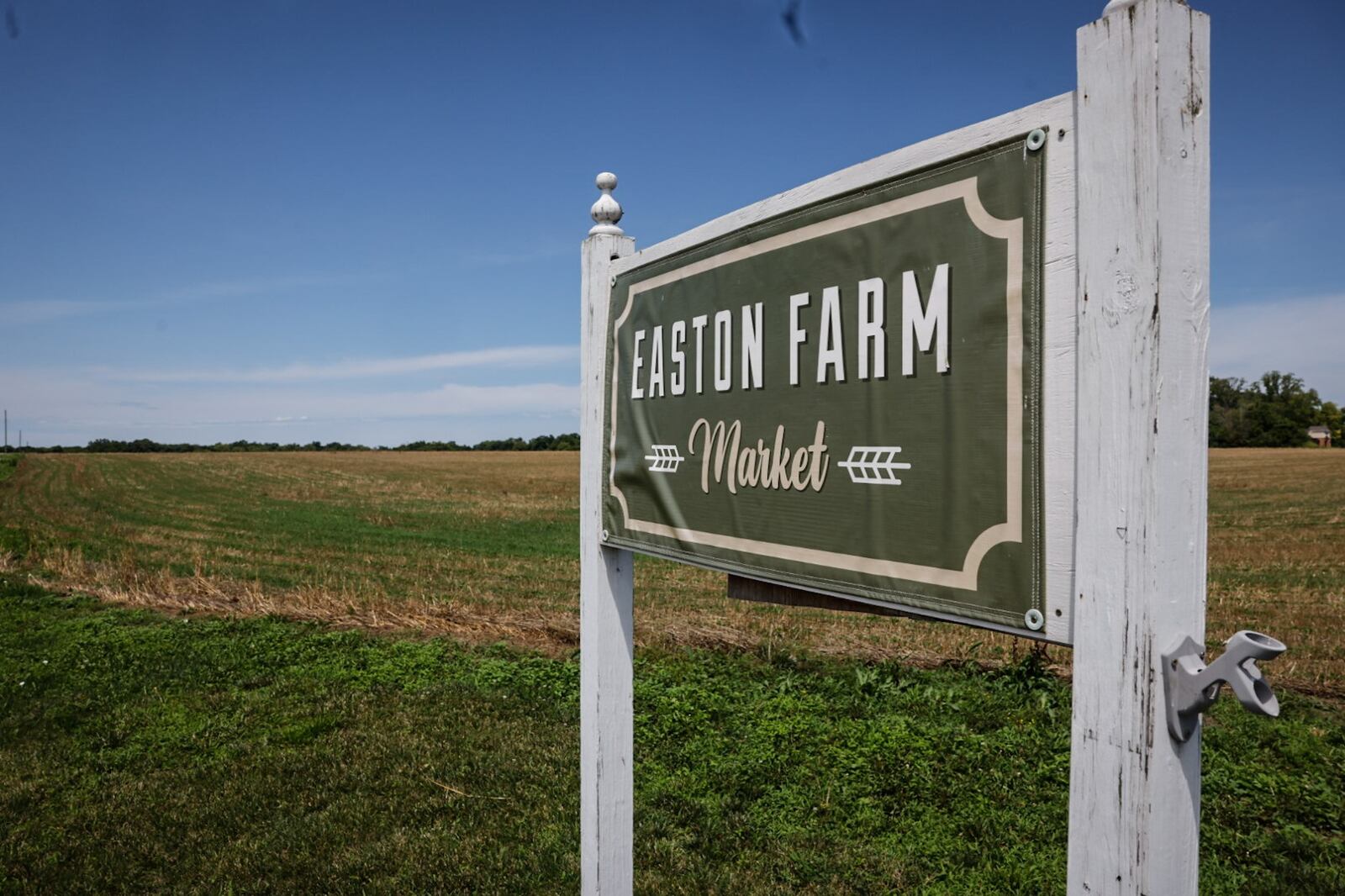 The city of Springboro plans to buy a large part of the Easton Farm land at 605 North Main Street, or Ohio 741. The city is approved a measure to buy 60 acres. JIM NOELKER/STAFF