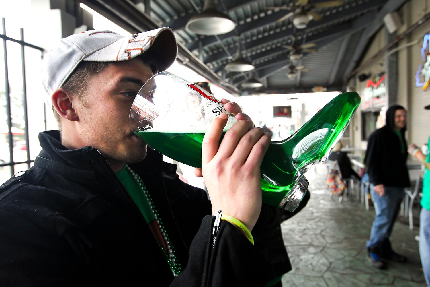 Green Beer Day in Oxford through the years