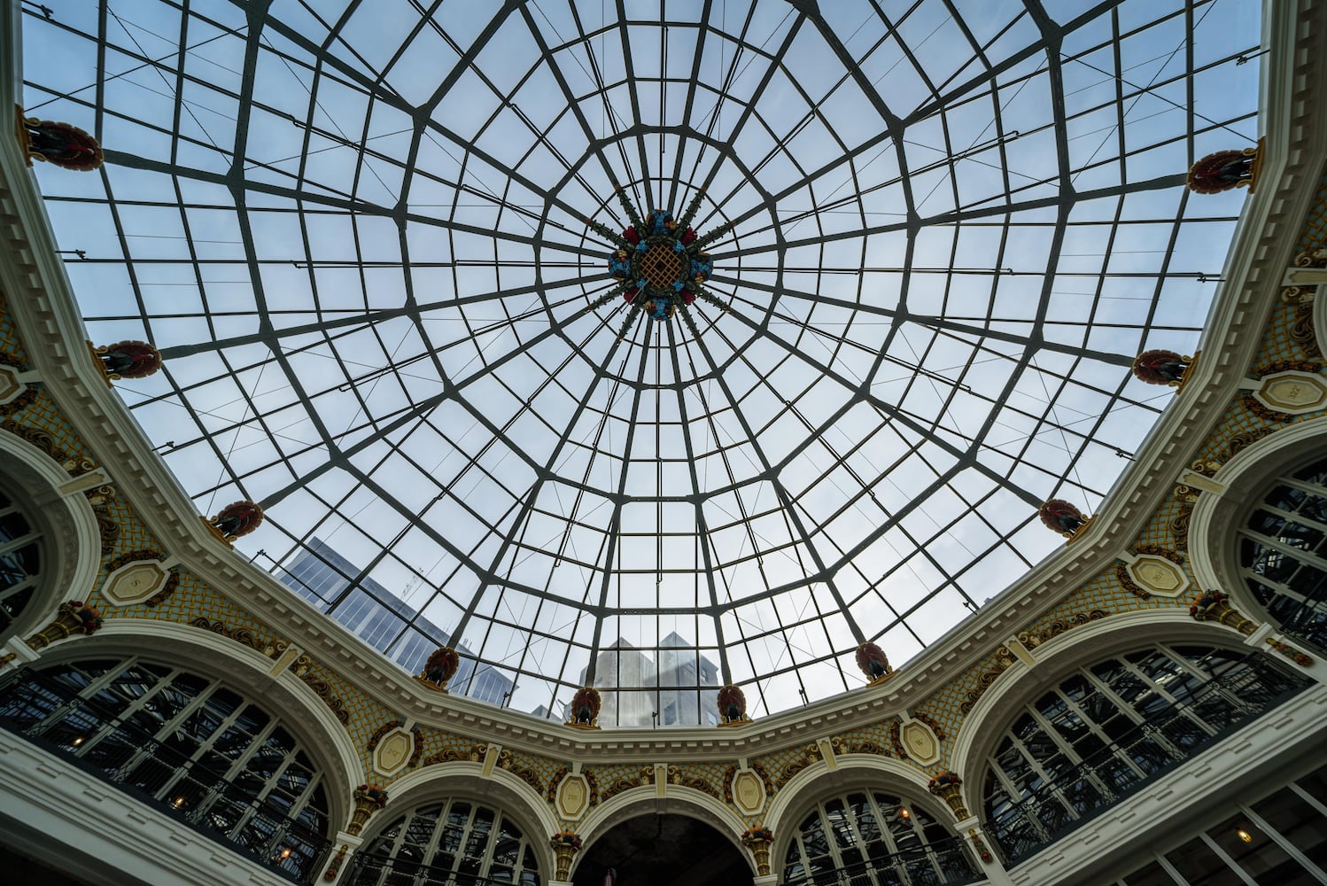 Dayton Arcade construction October 2020