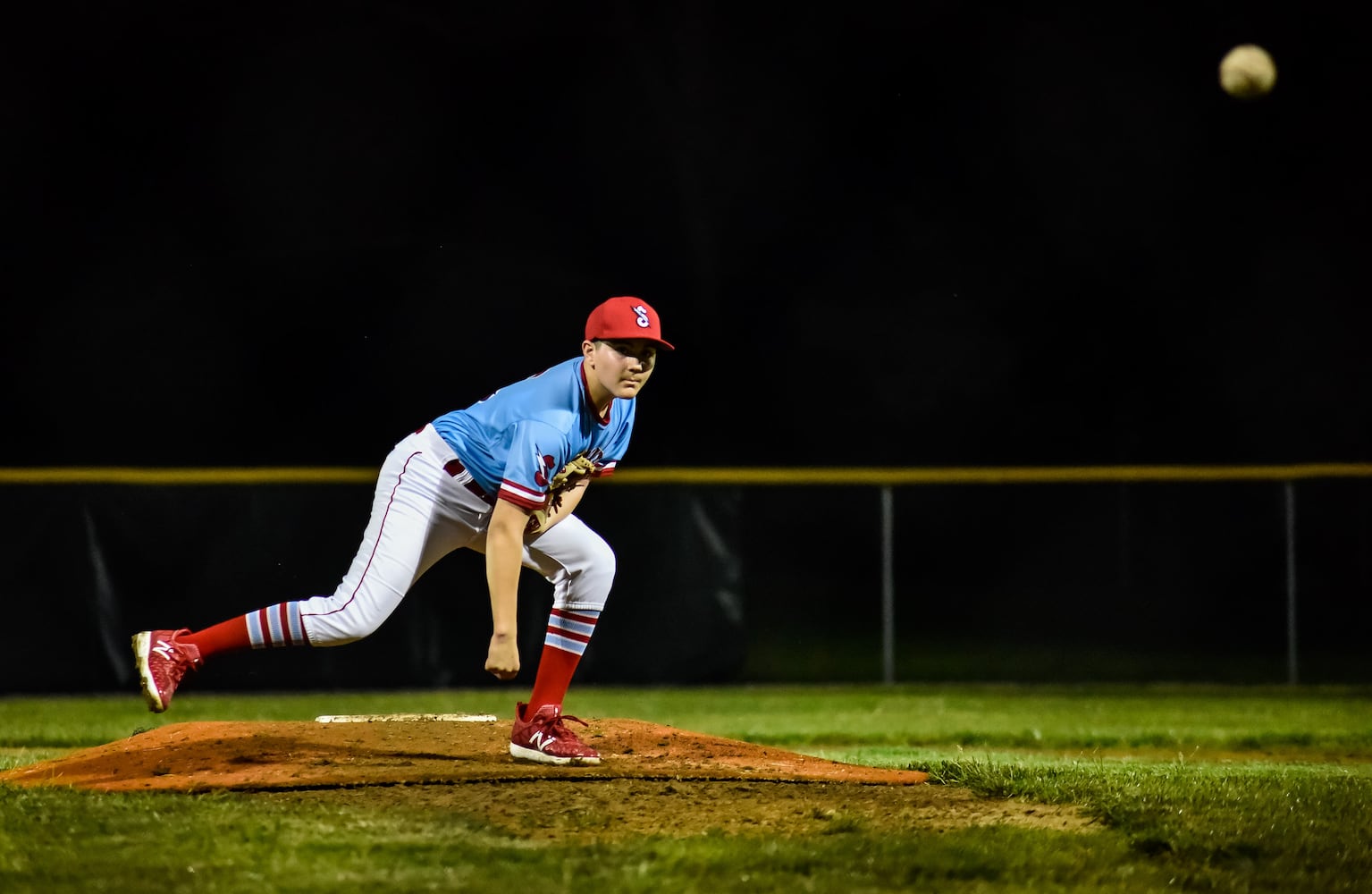 Youth baseball teams get back in action just after midnight