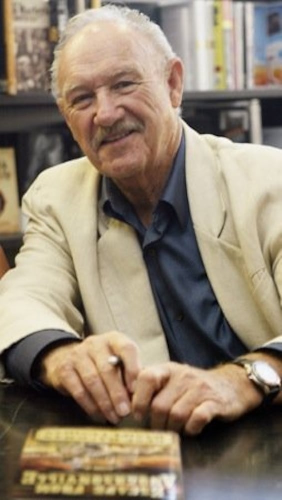 Gene Hackman visits Greene