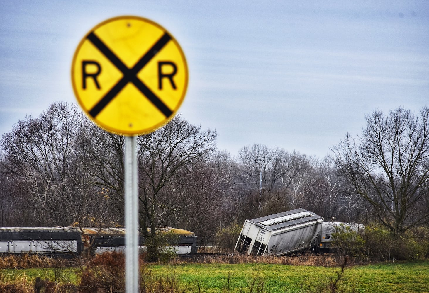 Train derailment in Wayne Twp. Butler County