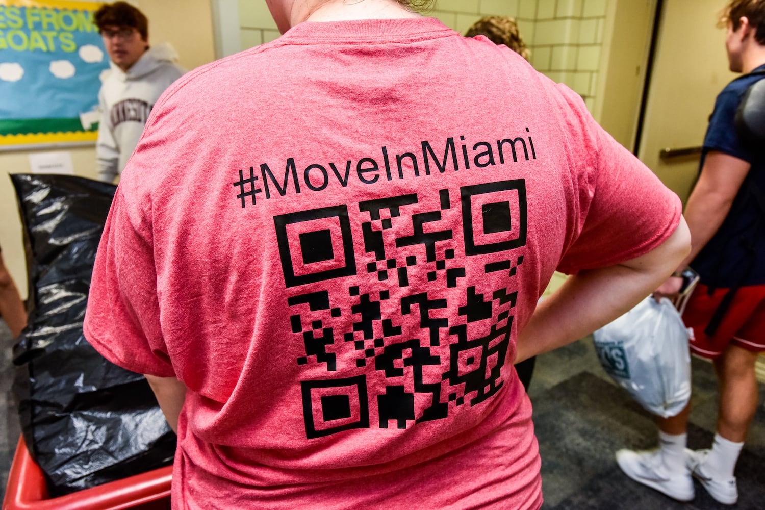 Move-In day at Miami University in Oxford