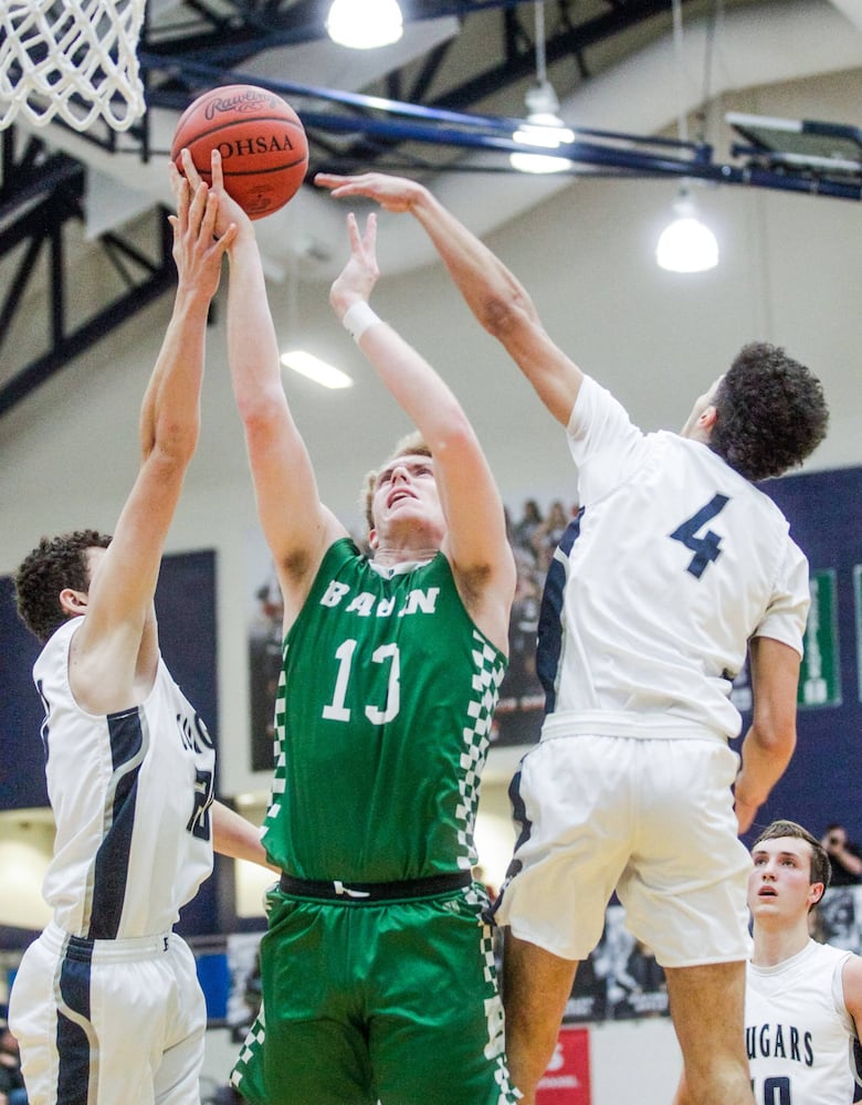 Edgewood vs Badin basketball