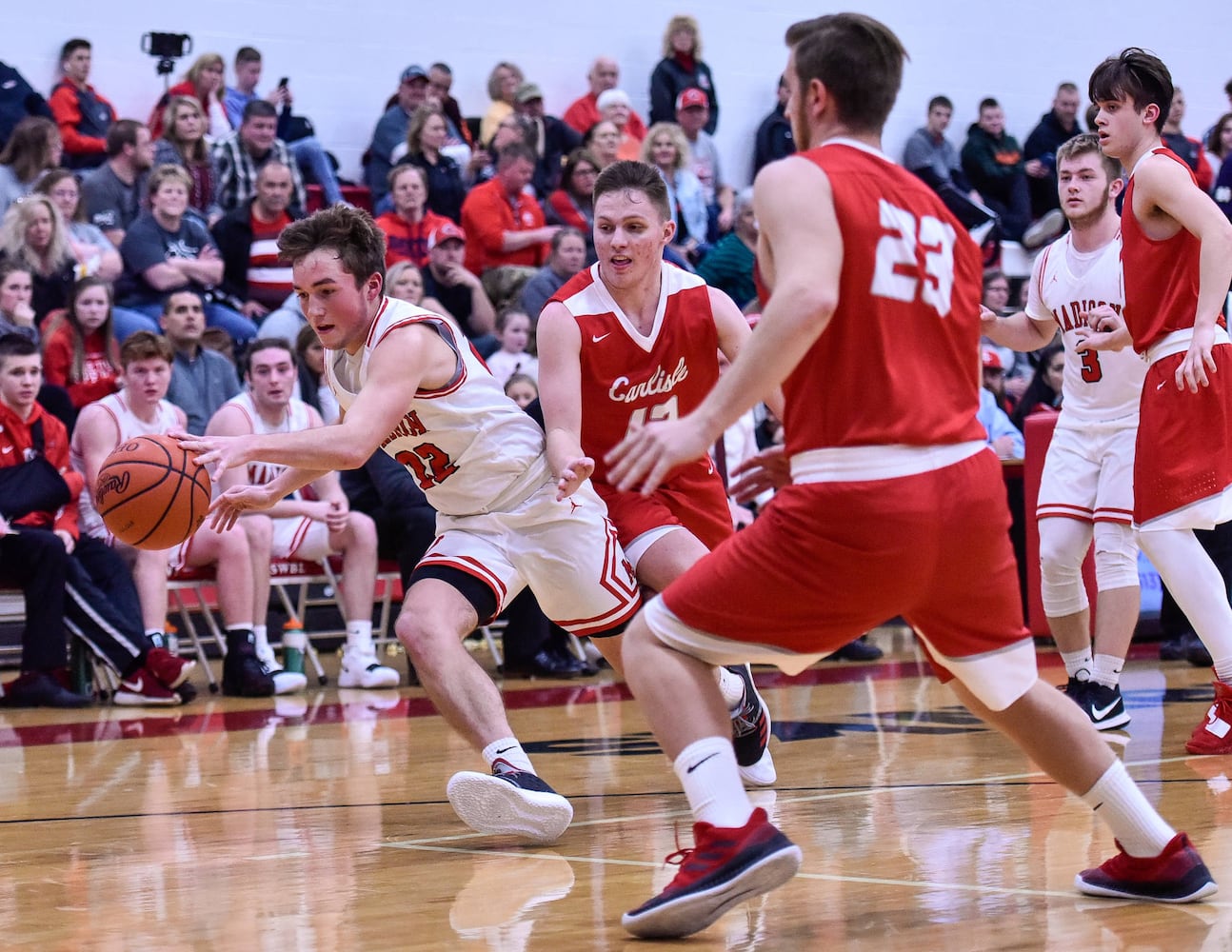 Madison vs Carlisle basketball