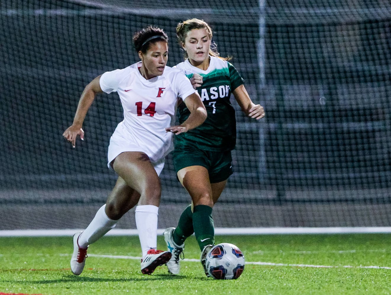 Mason vs Fairfield girls soccer