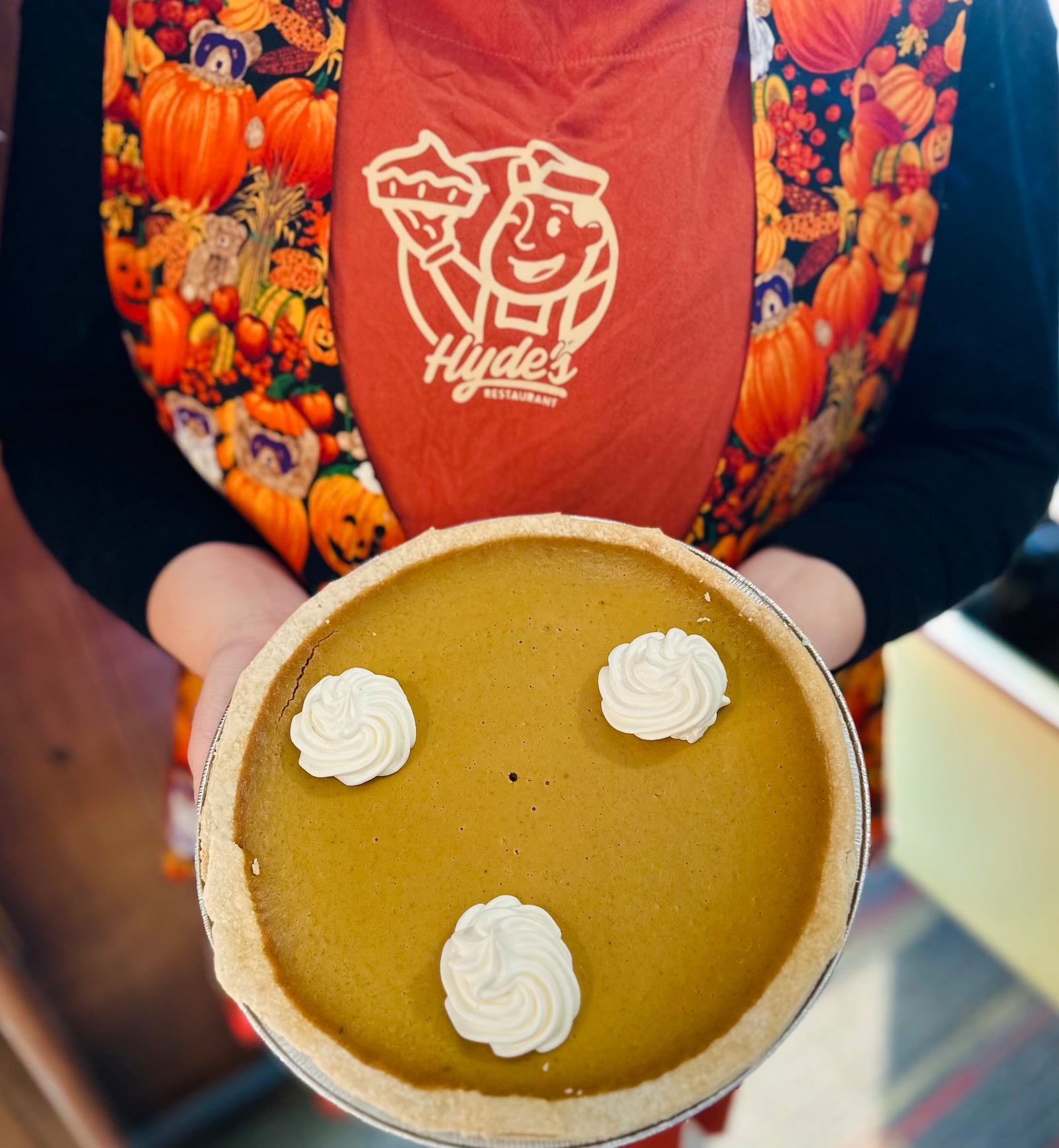 Hyde’s Restaurant, a family-owned diner located at 130 S. Erie Highway in Hamilton, is counting down the days to its annual Thanksgiving pie-palooza on Wednesday, Nov. 22. CONTRIBUTED PHOTO