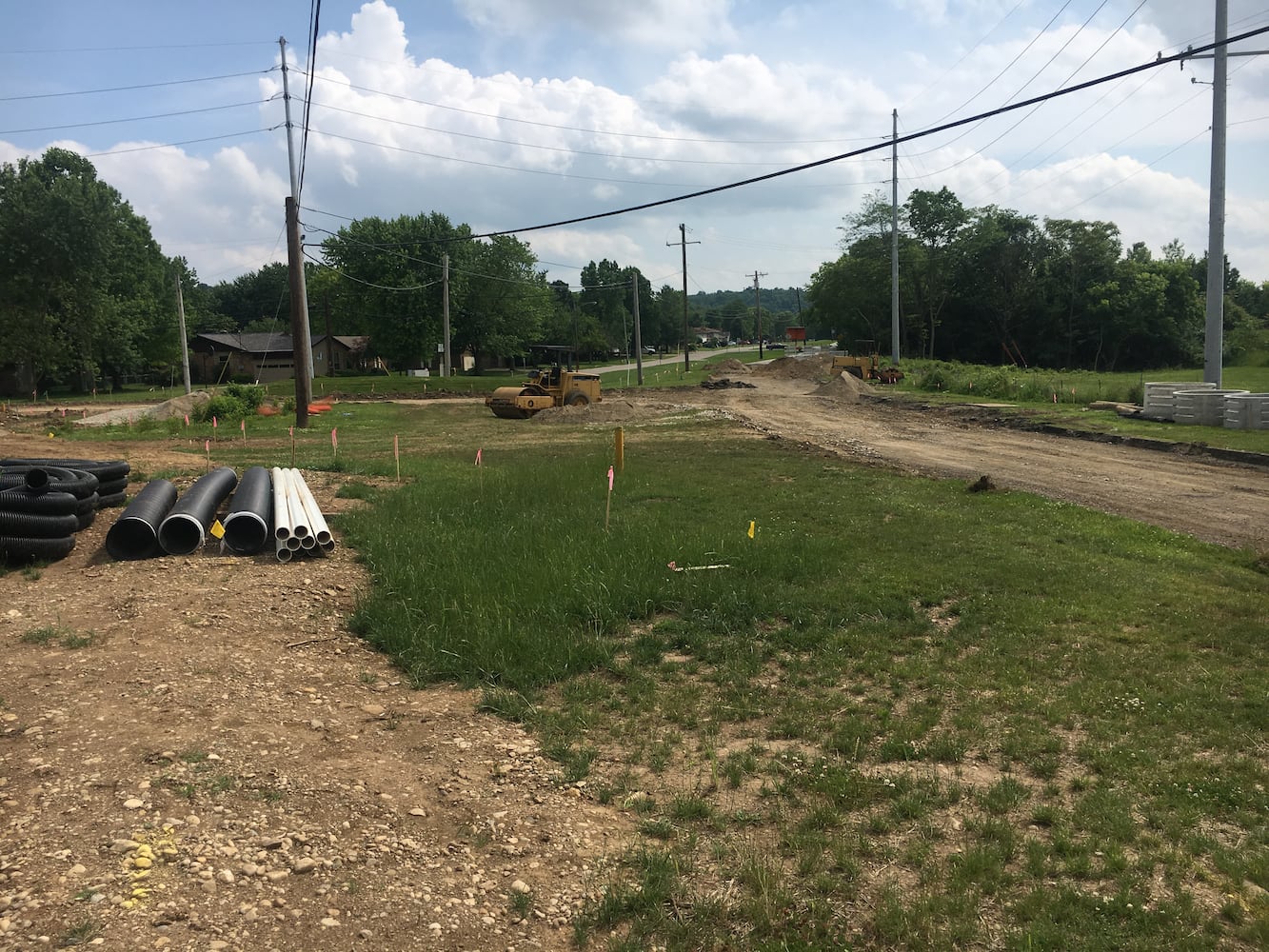 PHOTOS: Fairfield’s first modern roundabout construction progression