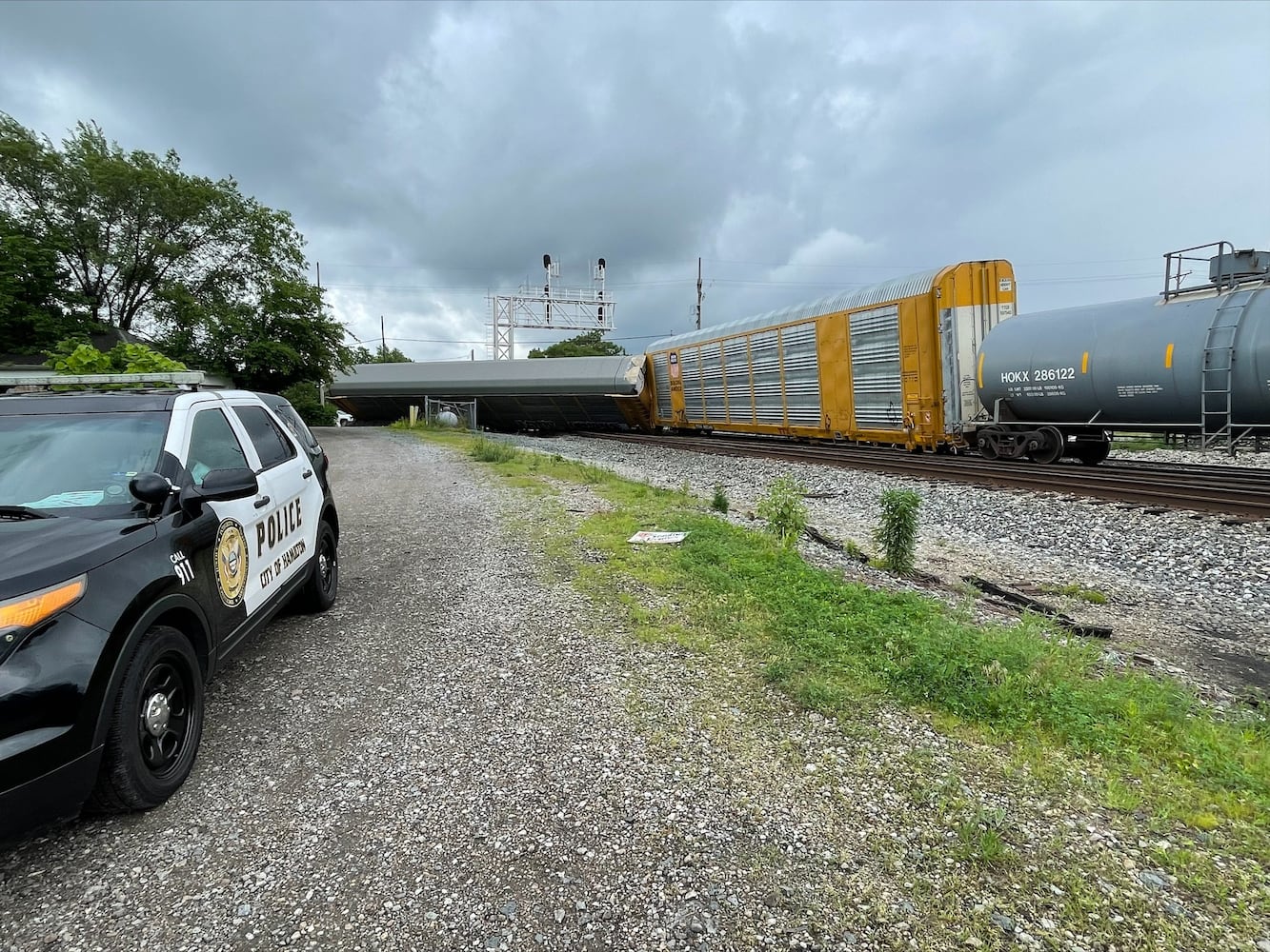 Hamilton train derailment