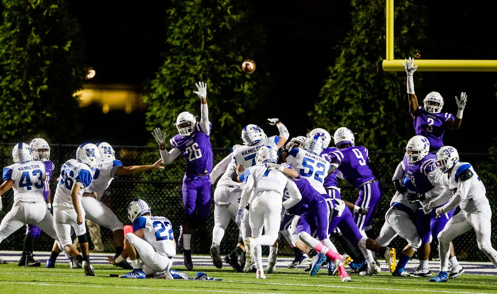 Hamilton Big Blue football beats Middletown Middies Friday, Oct. 19