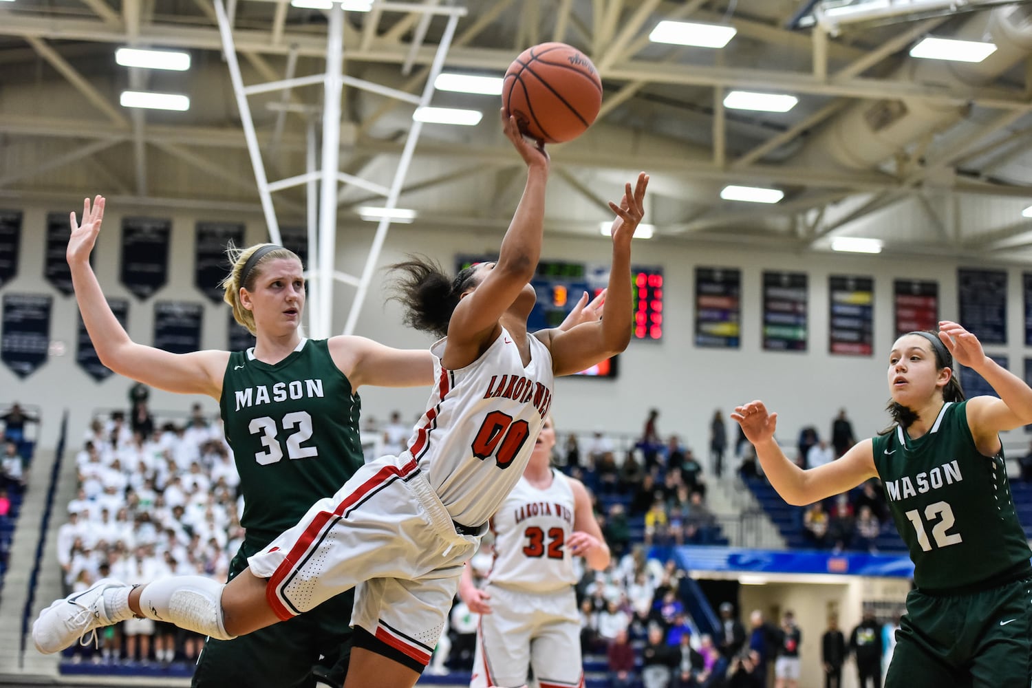 Mason vs Lakota West girls basketball