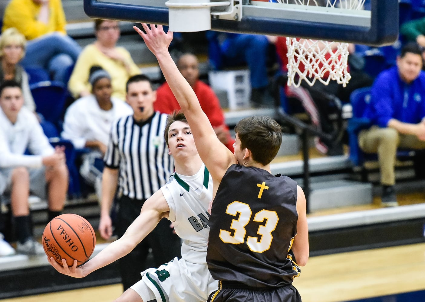 Badin vs Alter Basketball