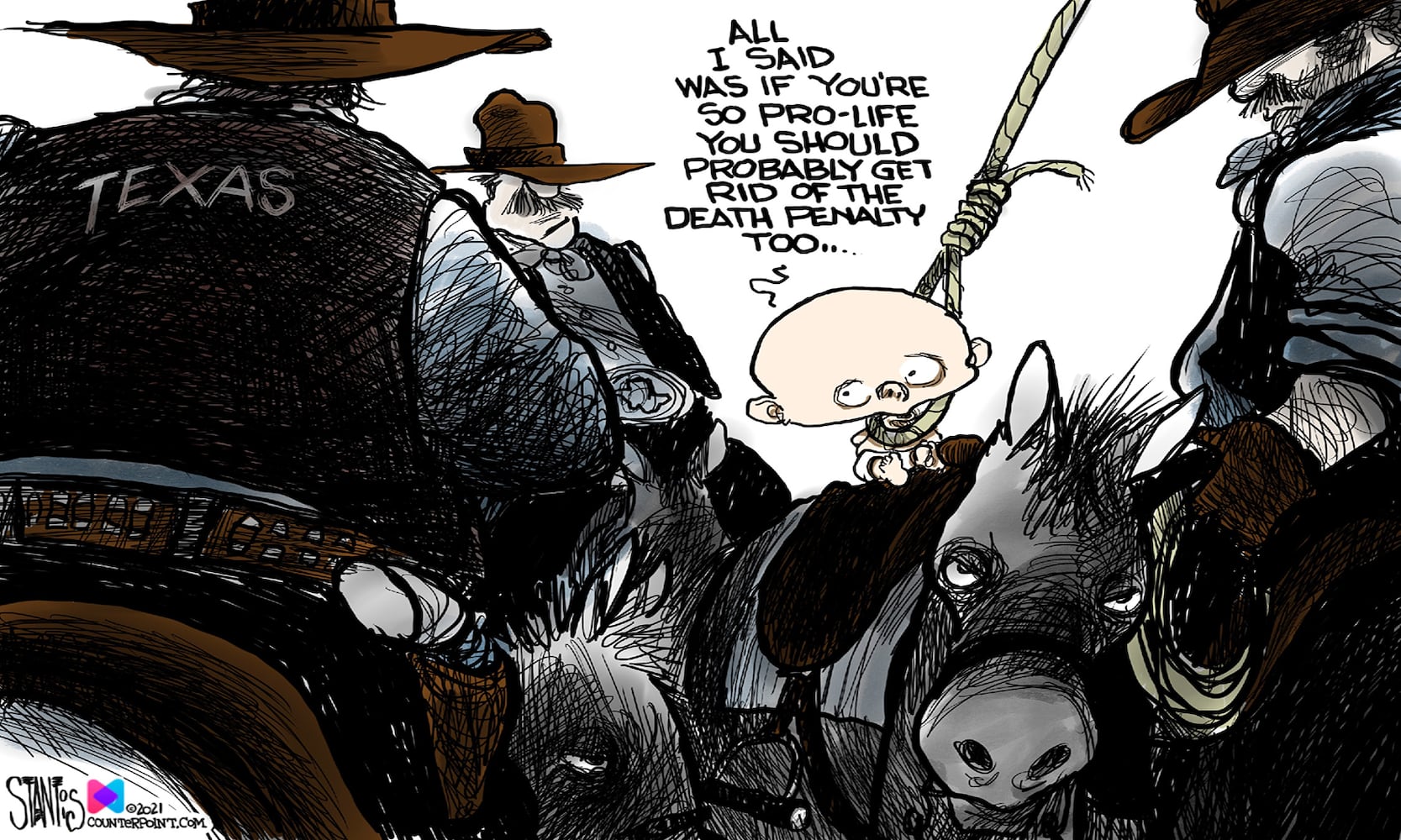 Week in cartoons: Texas abortion law, 9/11 anniversary and more