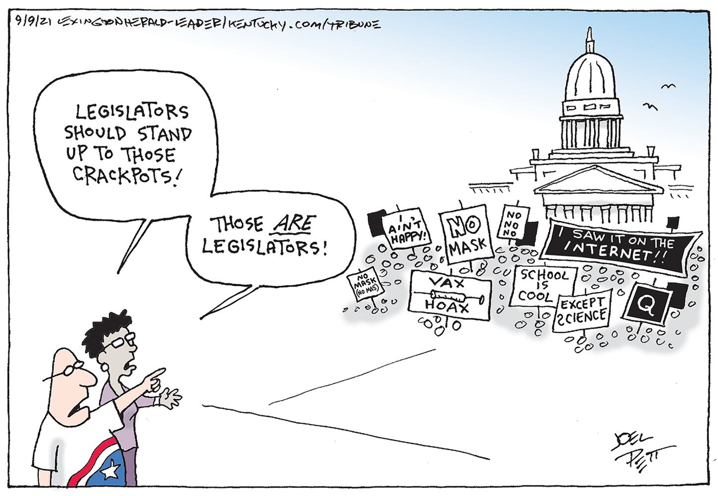 Week in cartoons: Texas abortion law, 9/11 anniversary and more