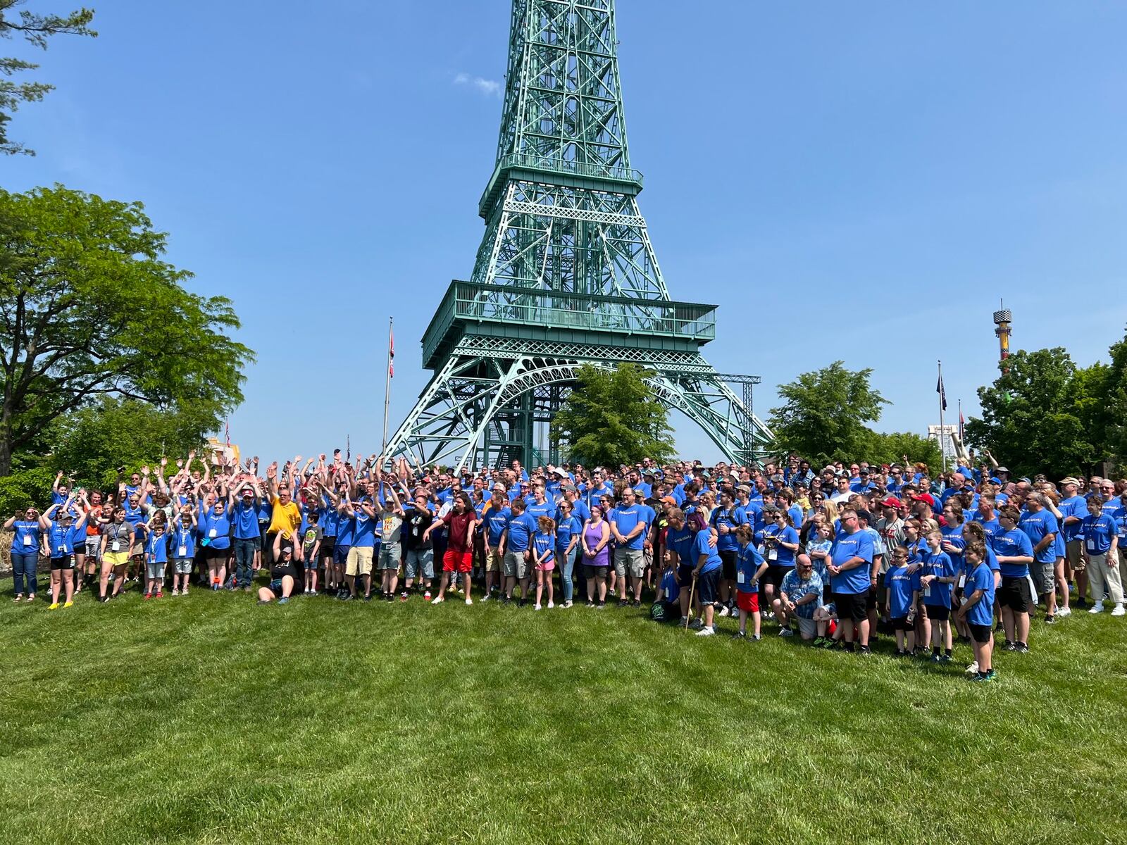 People representing 25 U.S. states and Canada are at Kings Island May 19-20, 2023 for Coasterstock. CONTRIBUTED/KINGS ISLAND