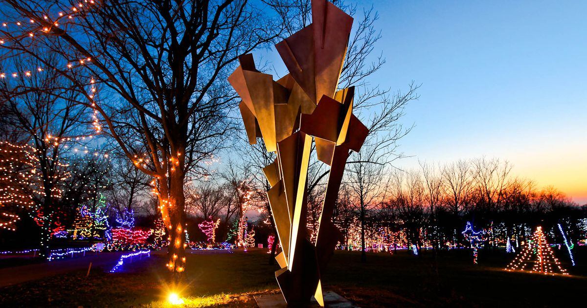 Holiday Lights on the Hill at Pyramid Hill