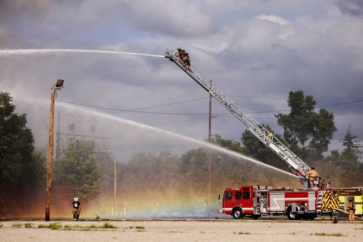 Hamilton former Beckett Paper building fire