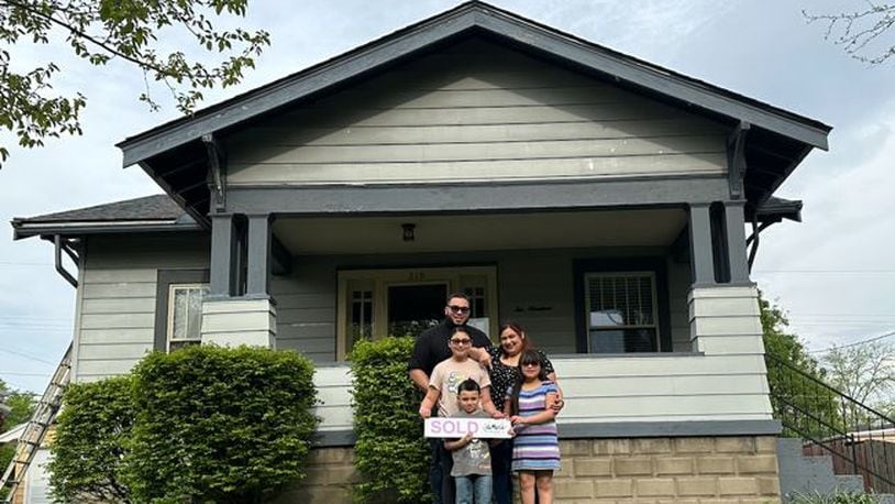 The DeJesus family moved to Middletown from Puerto Rico in 2017 after Hurricane Maria and recently purchased their first home with the assistance of the Middletown Salvation Army. The family includes parents Jean and Katiria DeJesus and their three children, Amaya, 11, Anais, 8, and Dylan, 5. SUBMITTED PHOTO