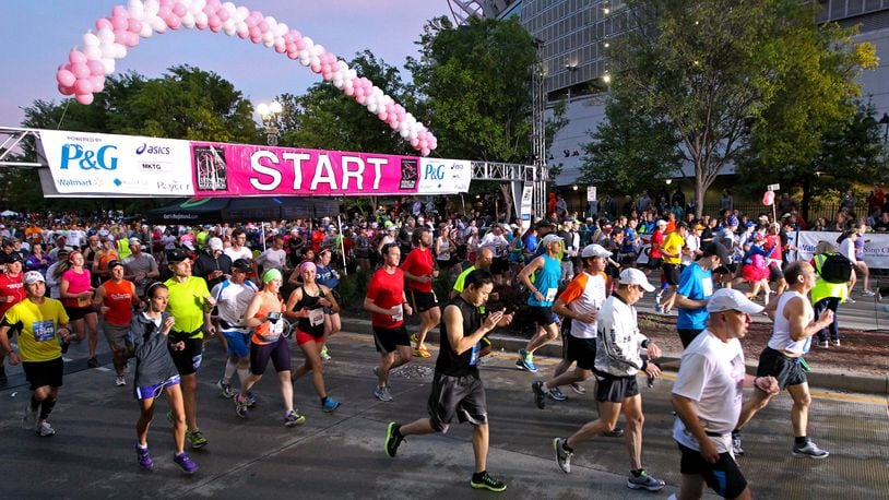 Runners must be at least 18 years old to participate in the full Flying Pig Marathon, at least 14 years old to run the half marathon and at least 12 years old to run the 10K/Relay/14K. There are no age restrictions on any races that span distances less than 10K. FILE