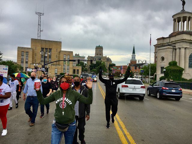 Hamilton protest march, June 13, 2020