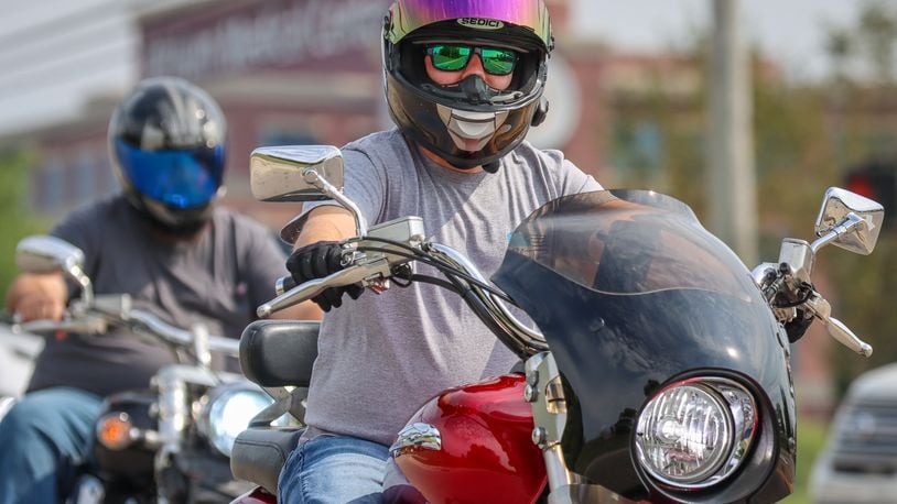 Motorcycle riders will raise money during the 10th Annual Highway to Help Saturday at Atrium Medial Center. SUBMITTED PHOTO