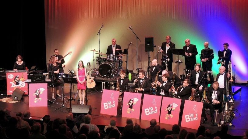 The Klaberheads will celebrate the band’s 90th anniversary this year. Fans can celebrate the milestone at several upcoming concerts, including “An Evening of Big Band” at Parrish Auditorium on Friday, Feb. 21, at 7 p.m. CONTRIBUTED