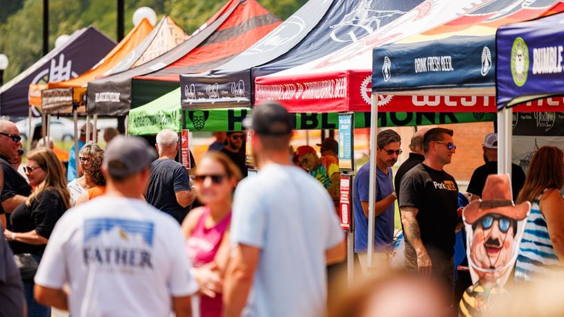 Spooky Nook Sports Champion Mill in Hamilton hosted its first large public event, Nook Beer Fest, on Aug. 19, 2023. The event took place between the complex's two buildings, outside on B Street. PHOTOS BY THOMAS PATE/NARRATUS MEDIA